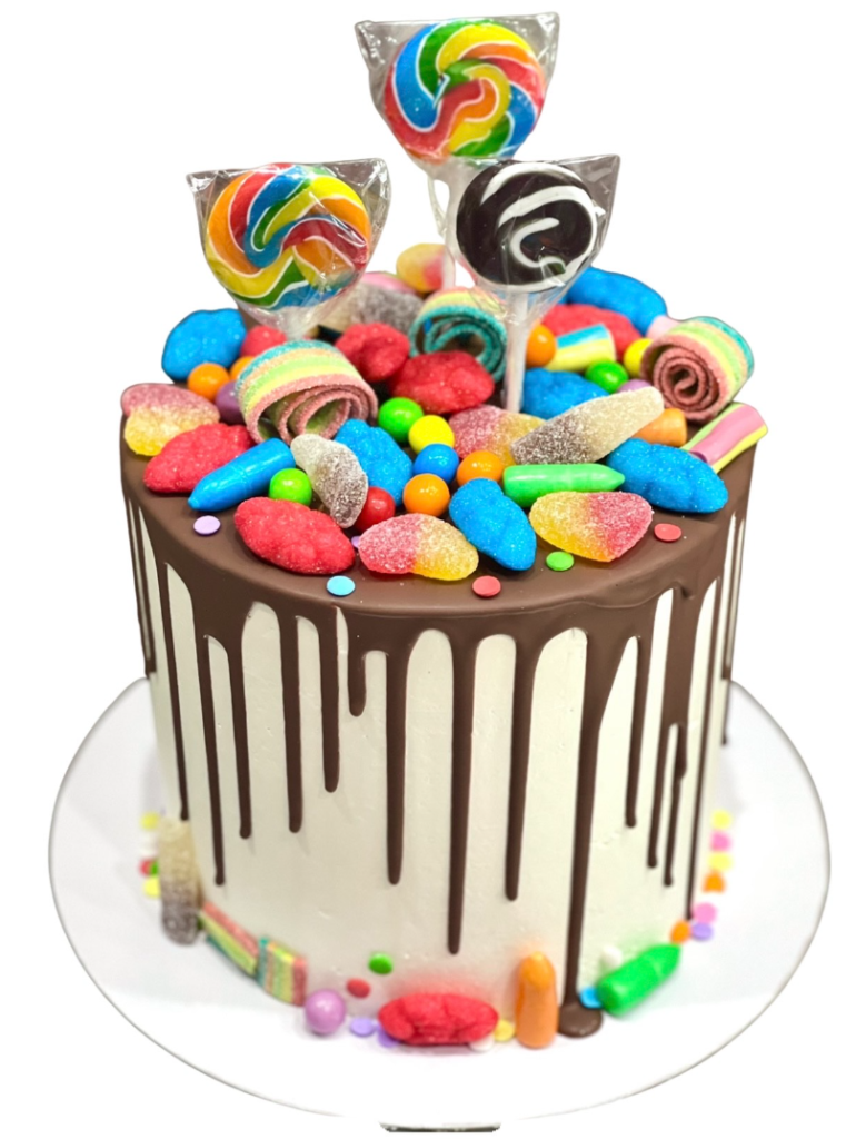 Candy Overload Last Minute Cake - Sugar Whipped Cakes Website