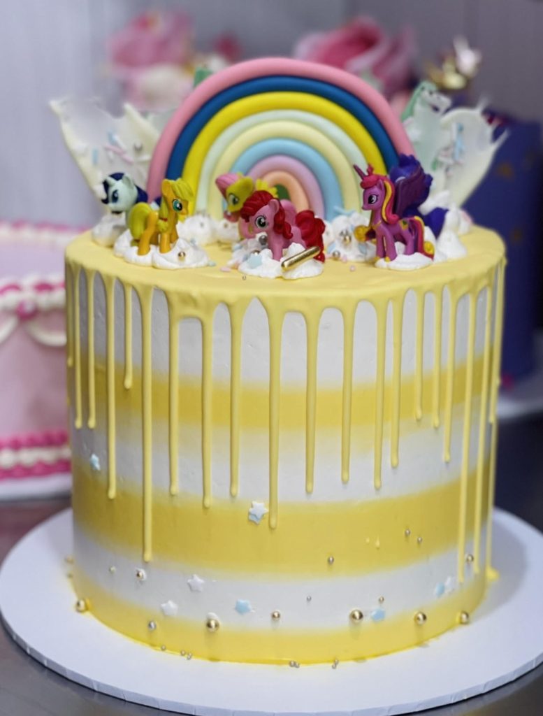 My Little Rainbow Cake Yellow Sugar Whipped Cakes site