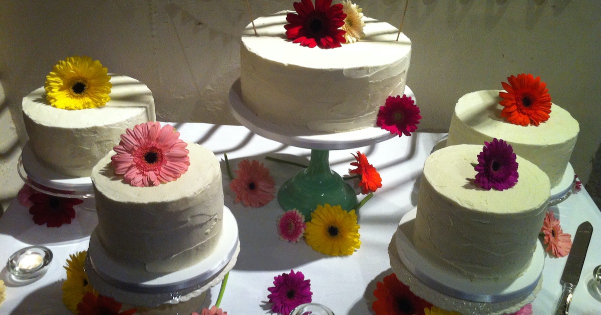 why do you wrap a cake for anniversary?