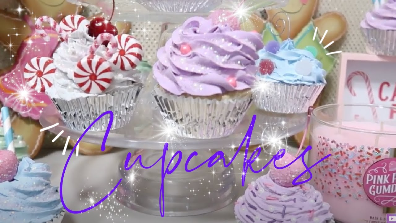 How to make fake decorative cupcakes?