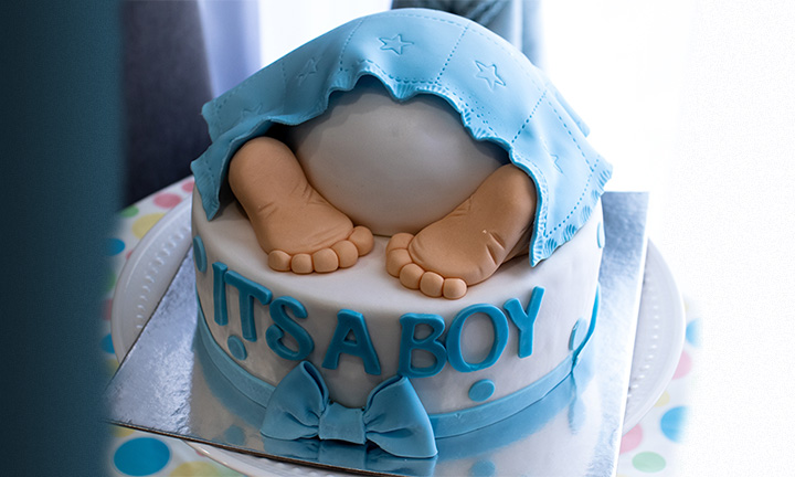 Should I get a cake for baby shower?