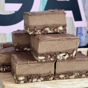 Nutella Fudge Slices