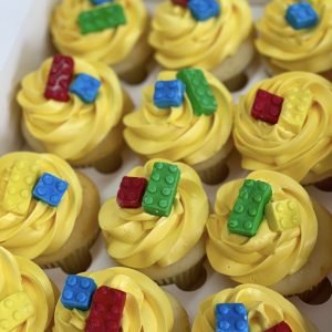 Lego Cupcakes Yellow