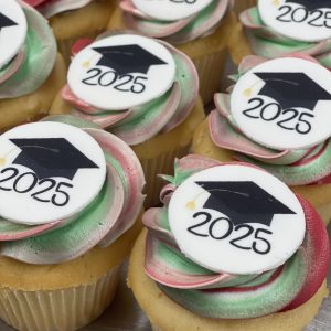 Graduation cupcakes 2025