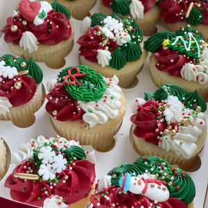 Jolly Xmas Cupcakes
