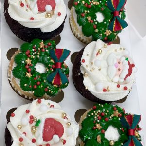Christmas Wreath Cupcake Pack