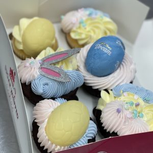Cute Easter 6 pack cupcakes