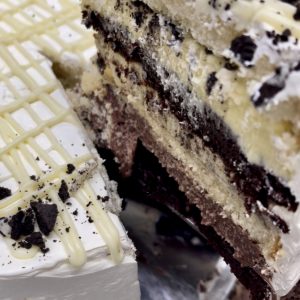 Cookies & Creme 7 Layer Cake