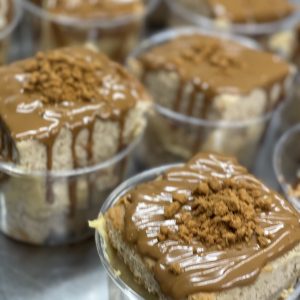 Biscoff Banana Cake Tubs