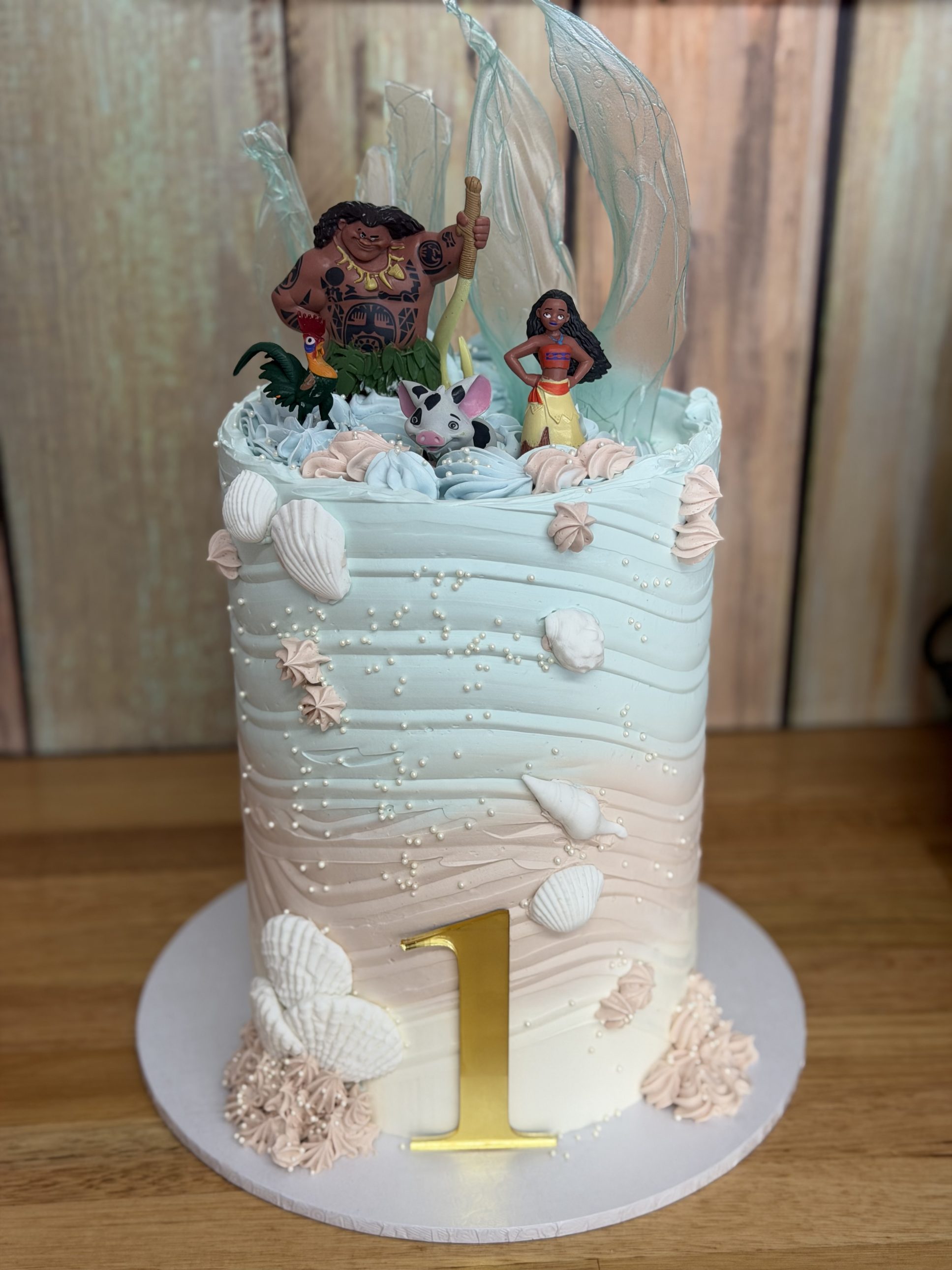 Moana themed Cake
