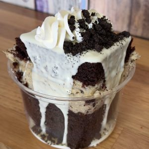 Oreo Crème Cake Custard Tubs